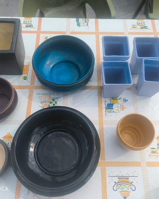 Lotto Vasi  terracotta smaltata 50 euro 