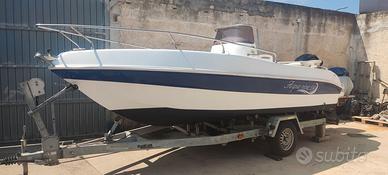 Barca Open Acquaviva 560 Blumax Bluline