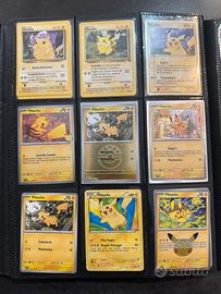 ⚡️Lotto Carte Pokémon Pikachu Vintage e Moderne 🇮🇹