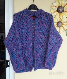 Cardigan Donna ad uncinetto