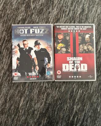 Lotto 2 DVD Hot Fuzz e Shaun of the Dead (Ed. UK)
