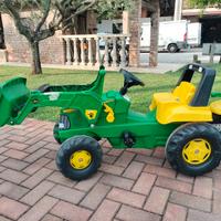 Trattore pedali John Deere 