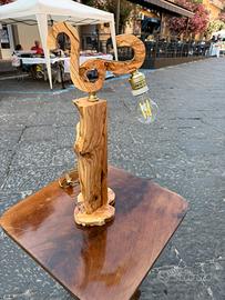 Lume da arredo lavorazione artigianale