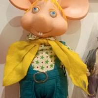 Topo Gigio vintage anni ’70 – pupazzo originale da