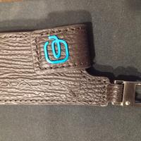 portachiavi Piquadro in pelle 