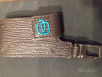 portachiavi Piquadro in pelle 