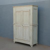 Antico armadio due ante laccato Shabby Chic, '800