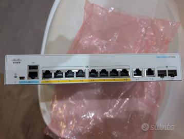Cisco CBS350-8FP-2G switch Gigabit PoE+ 8 porte