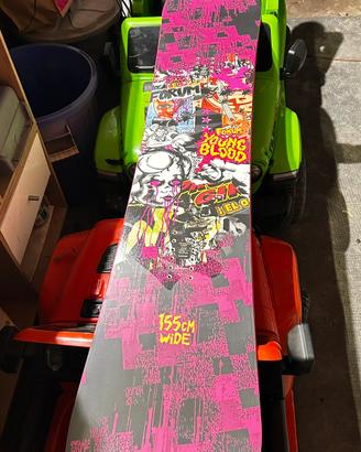 Snowboard senza attacchi