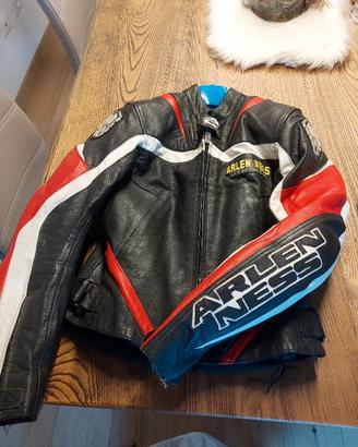 GIACCA MOTO IN PELLE