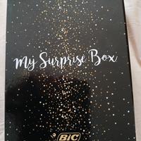 Cofanetto Penne Bic multicolor e quaderno appunti 