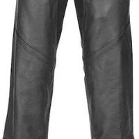 PANTALONI UOMO IN PELLE A-PRO Modello CHAP Nero