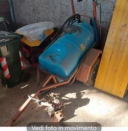 Botte da diserbo con pompa