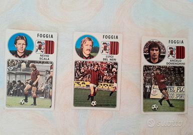 Lotto di 3 Figurine Calciatori 1976-77  FOGGIA