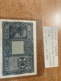 Biglietto di stato da lire 10 del 23/11/44