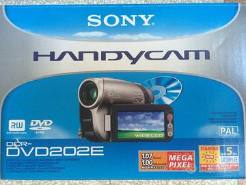 SONY Handycam DCR-DVD202E mini DVD Videocamera