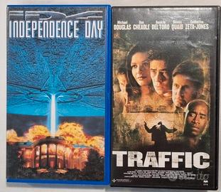 VHS Independence Day + Traffic – Edizioni italiane