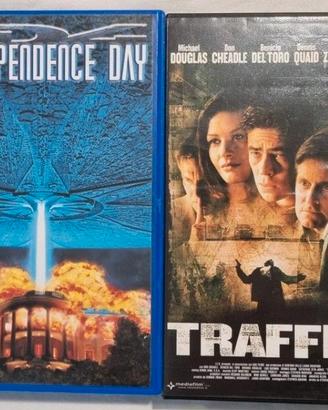 VHS Independence Day + Traffic – Edizioni italiane