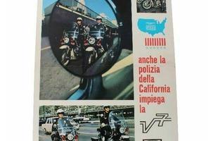 Opuscolo Moto Guzzi V7 polizia