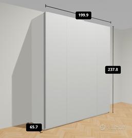 Armadio ikea pax scorrevole