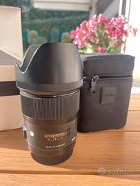 Sigma 35mm F1.4 DG HSM Art  (per Canon)