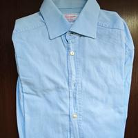 camicie azzurre e blu taglia M 38-39