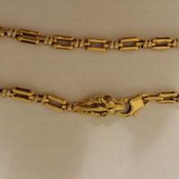 bracciale oro 18 kt testa leone