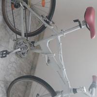 bicicletta Pininfarina bianca pieghevole 