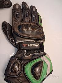 guanti moto sportivi pista taglia XL