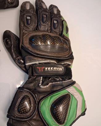 guanti moto sportivi pista taglia XL