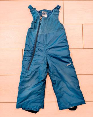 Salopette sci bambino 2-3 anni