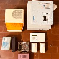 Sistema Allarme filare con Combinatore GSM