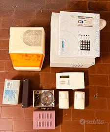 Sistema Allarme filare con Combinatore GSM