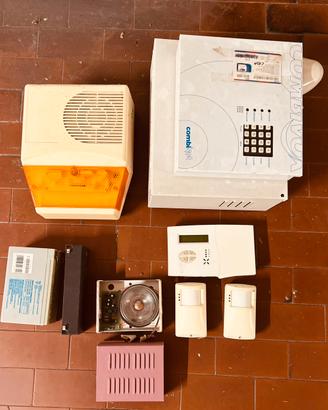 Sistema Allarme filare con Combinatore GSM