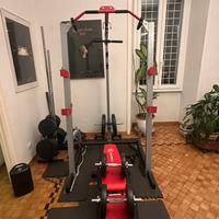 RACK HOME GYM (con cavi e panca)