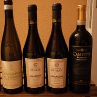 Vino Amarone falanghina Brunello Montalcino