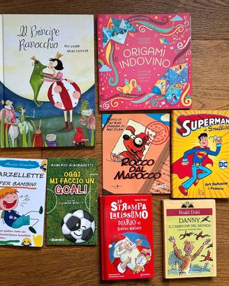 Set di 8 Libri per Bambini & Ragazzi