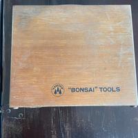 Valigetta porta utensili bonsai