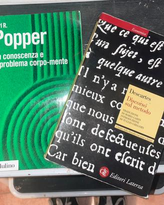 Libri filosofia, Cartesio e Popper