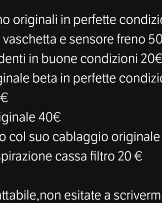ricambi beta 
