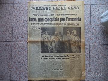 Corriere sera - missione luna 1969