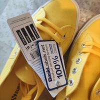 sneakers nuove Superga 2750 gialle nr. 38