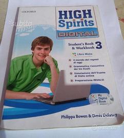Libro di inglese High Spirits Digital 3 usato