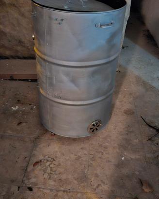 affumicatore/barbeque barrel pit