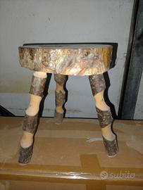 SGABELLINO IN LEGNO
