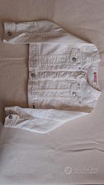 Giacca in jeans Liu Jo bambina 3 anni bianco