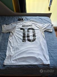Maglia Real Madrid Mbappé 10 bianca 2025/26