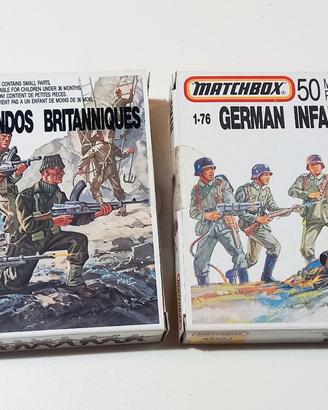 Soldatini MATCHBOX 1/76 - 2 SET leggi descrizione
