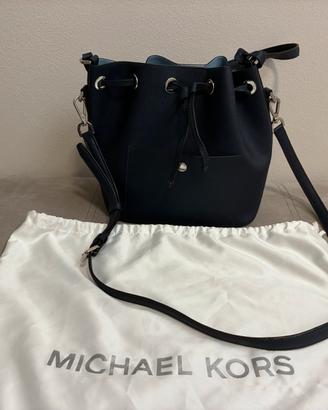 Borsa a secchiello Michael Kors Greenwhich Blue