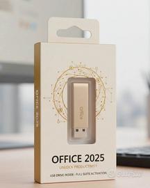 Office 2025 USB install con attivazione